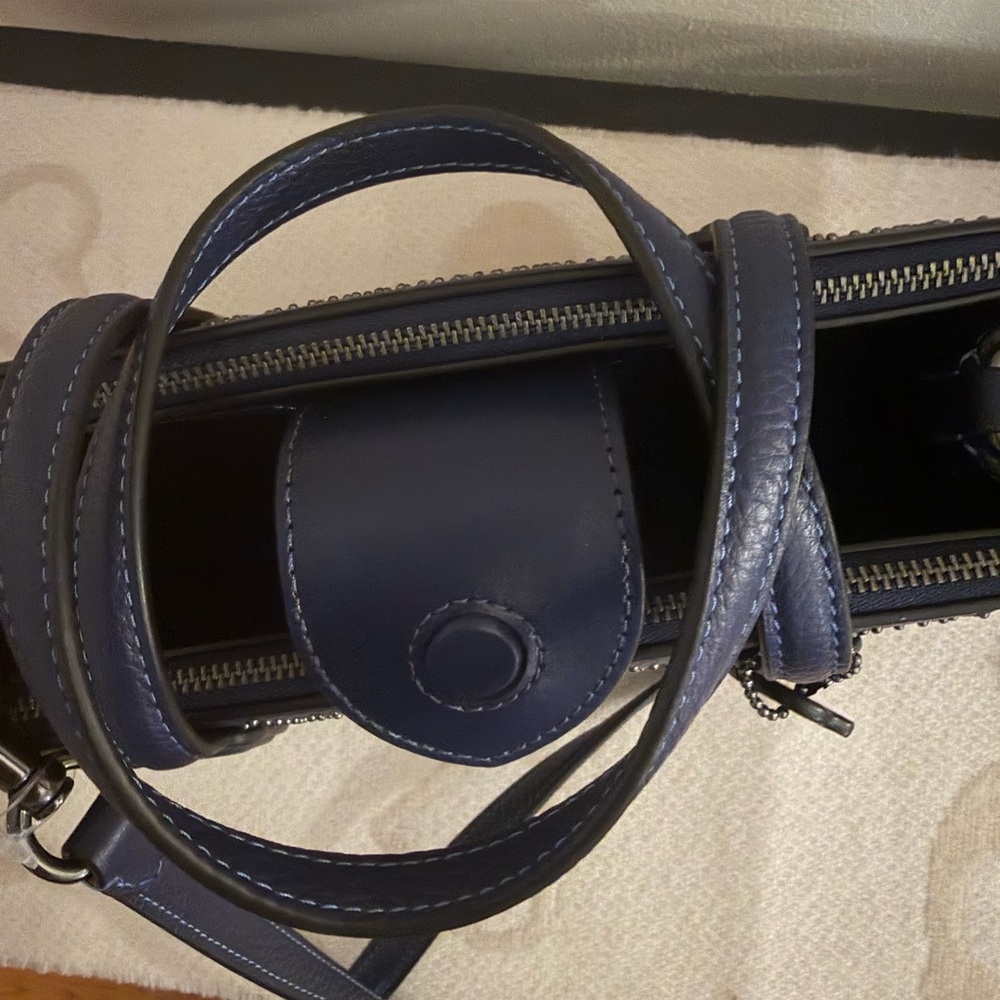 NWOT COACH leather bag COACH signature rivet Nina small tote bag shoulder bag - Picture 12 of 15